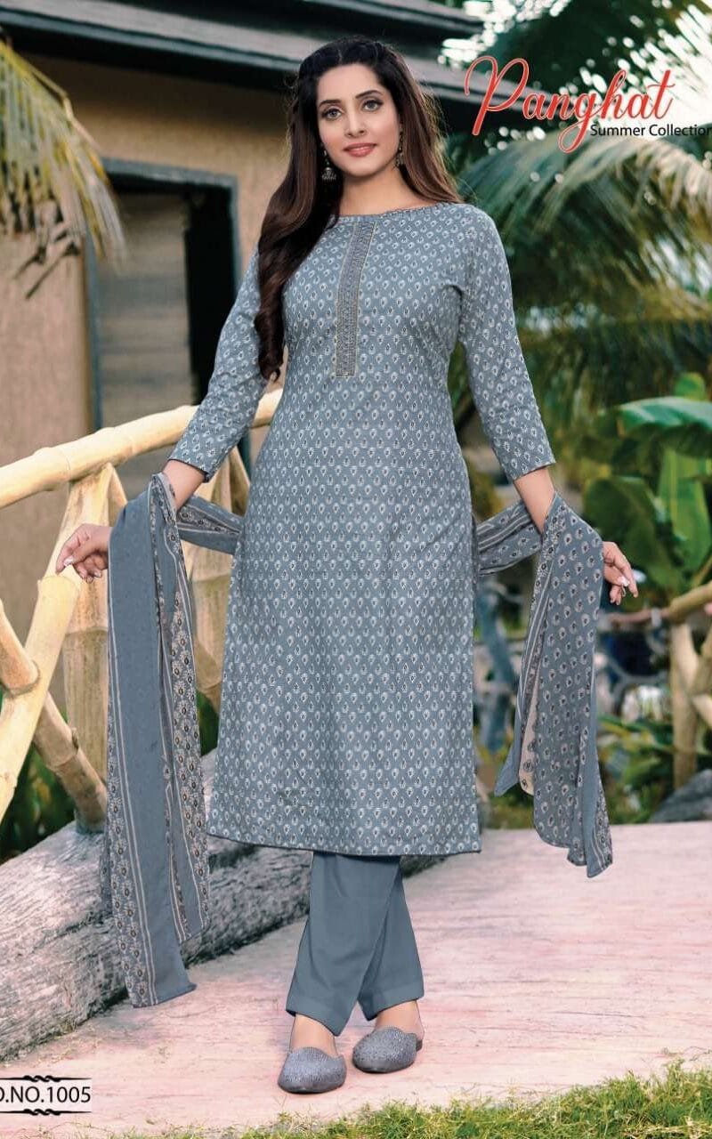 Panghat Tulsi Fashion Wholesale Dress Material