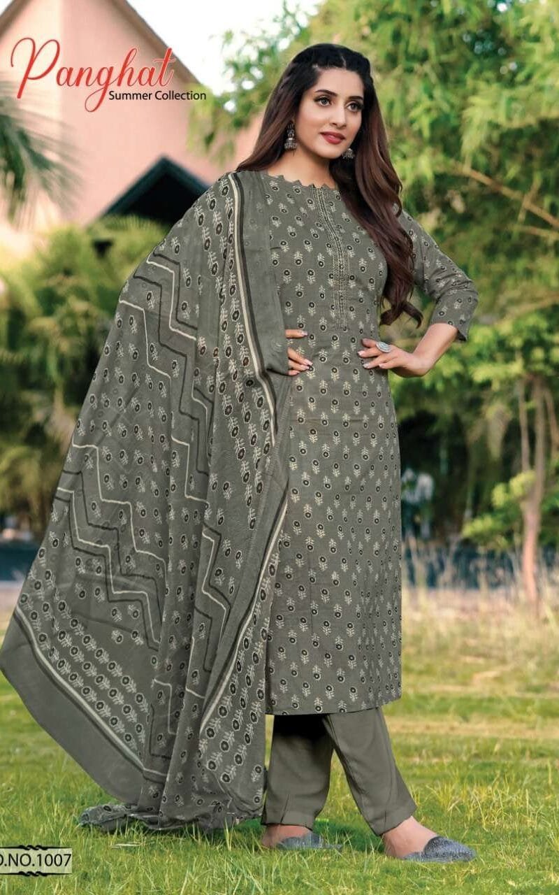 Panghat Tulsi Fashion Wholesale Dress Material