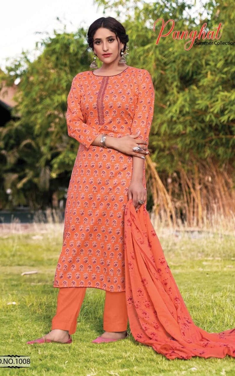 Panghat Tulsi Fashion Wholesale Dress Material