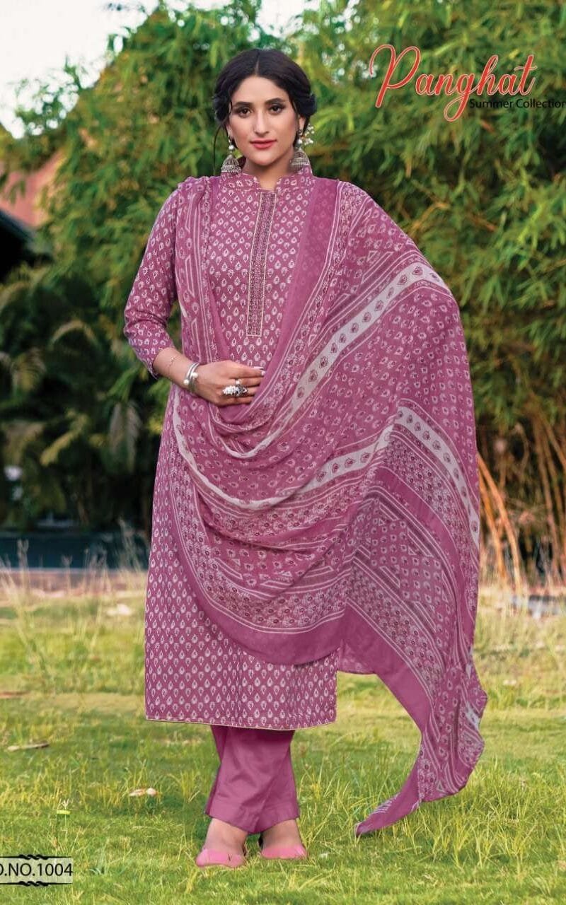 Panghat Tulsi Fashion Wholesale Dress Material