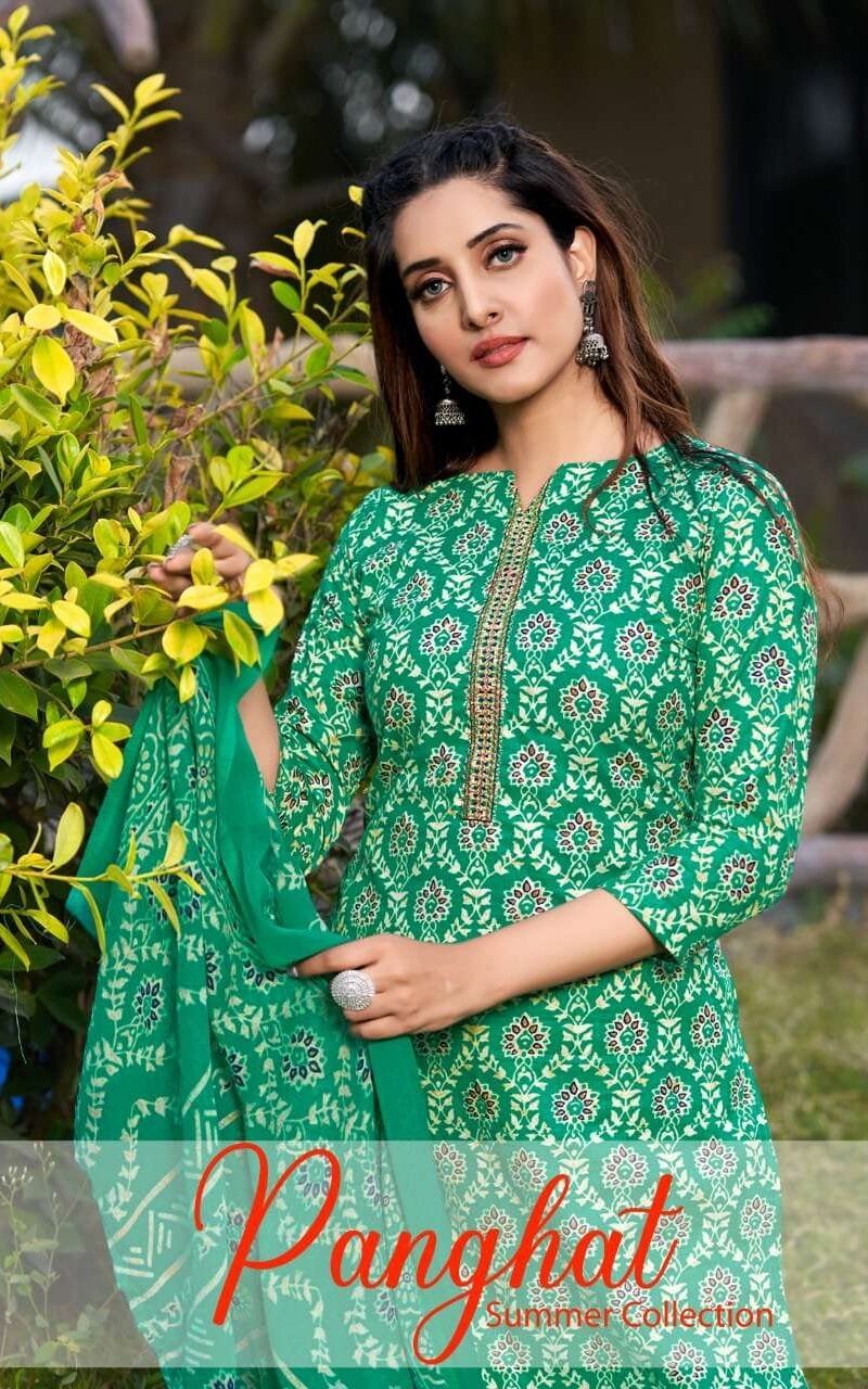 Panghat Tulsi Fashion Wholesale Dress Material