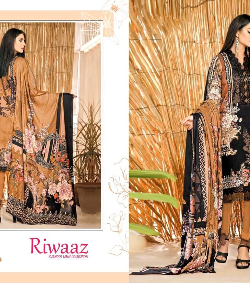 Riwaaz Vol 4 Madhav Fashion Wholesale Cotton Dress Material