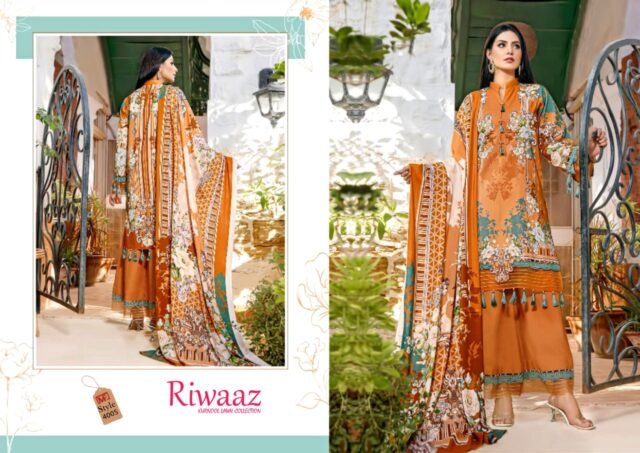 Riwaaz Vol 4 Madhav Fashion Wholesale Cotton Dress Material