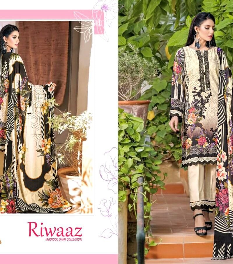 Riwaaz Vol 4 Madhav Fashion Wholesale Cotton Dress Material