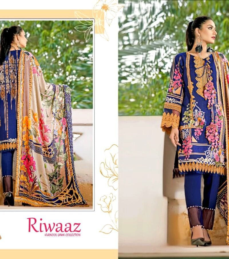 Riwaaz Vol 4 Madhav Fashion Wholesale Cotton Dress Material