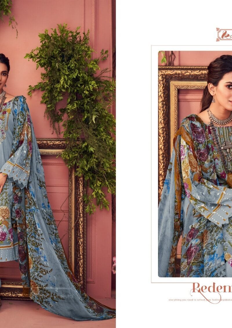 Rubina Kesar Summer Collection Wholesale Cotton Dress Material
