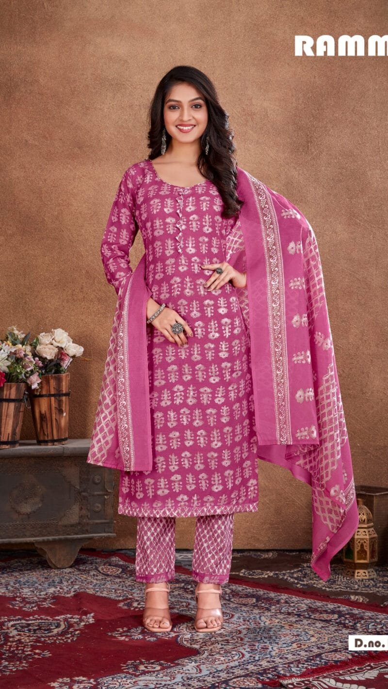 Rummy Skt Suits Wholesale Cotton Dress Material