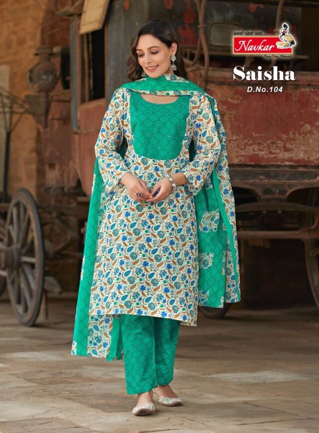 Saisha Navkar Embroidery Work Readymade Collection