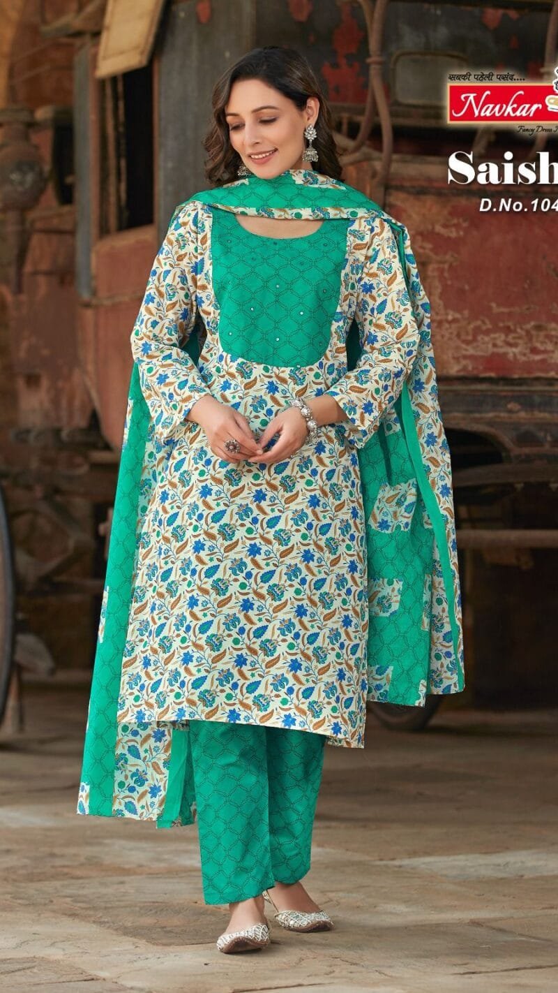 Saisha Navkar Embroidery Work Readymade Collection