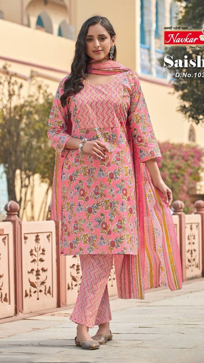 Saisha Navkar Embroidery Work Readymade Collection