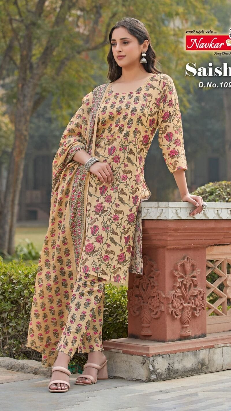 Saisha Navkar Embroidery Work Readymade Collection