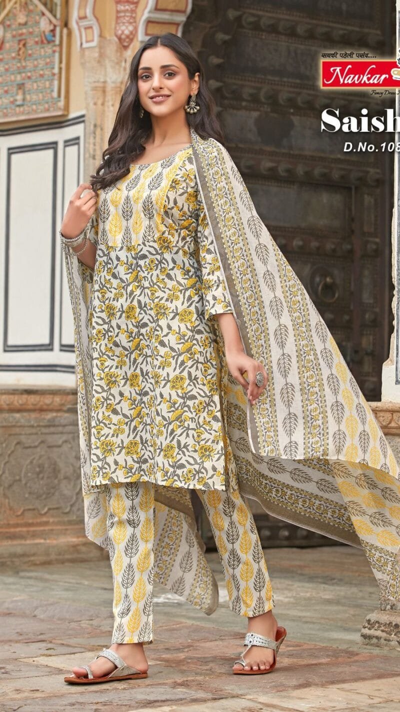 Saisha Navkar Embroidery Work Readymade Collection