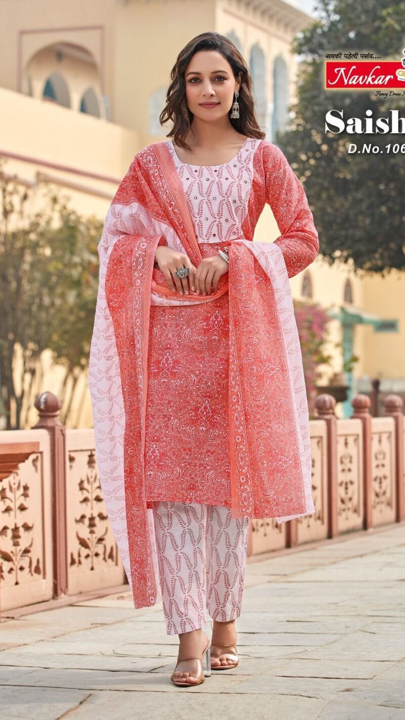Saisha Navkar Embroidery Work Readymade Collection