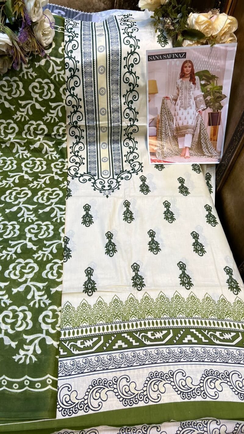 Sana Safinaz Zara Shahjahan Wholesale Cotton Dress Material