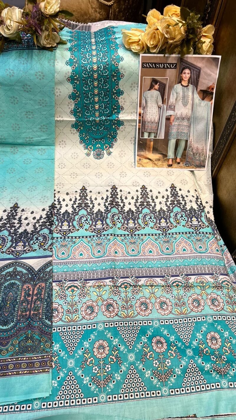 Sana Safinaz Zara Shahjahan Wholesale Cotton Dress Material