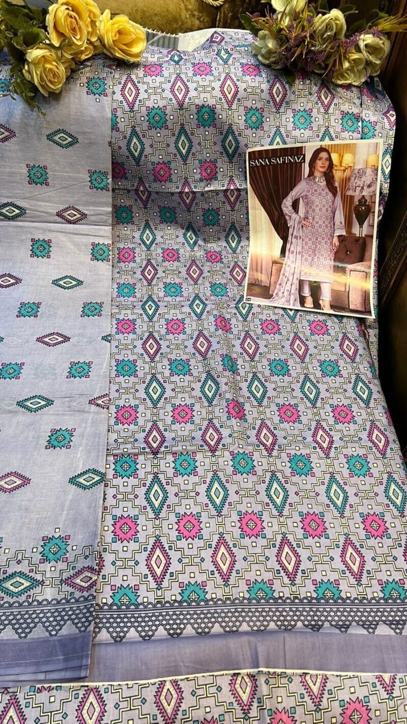 Sana Safinaz Zara Shahjahan Wholesale Cotton Dress Material