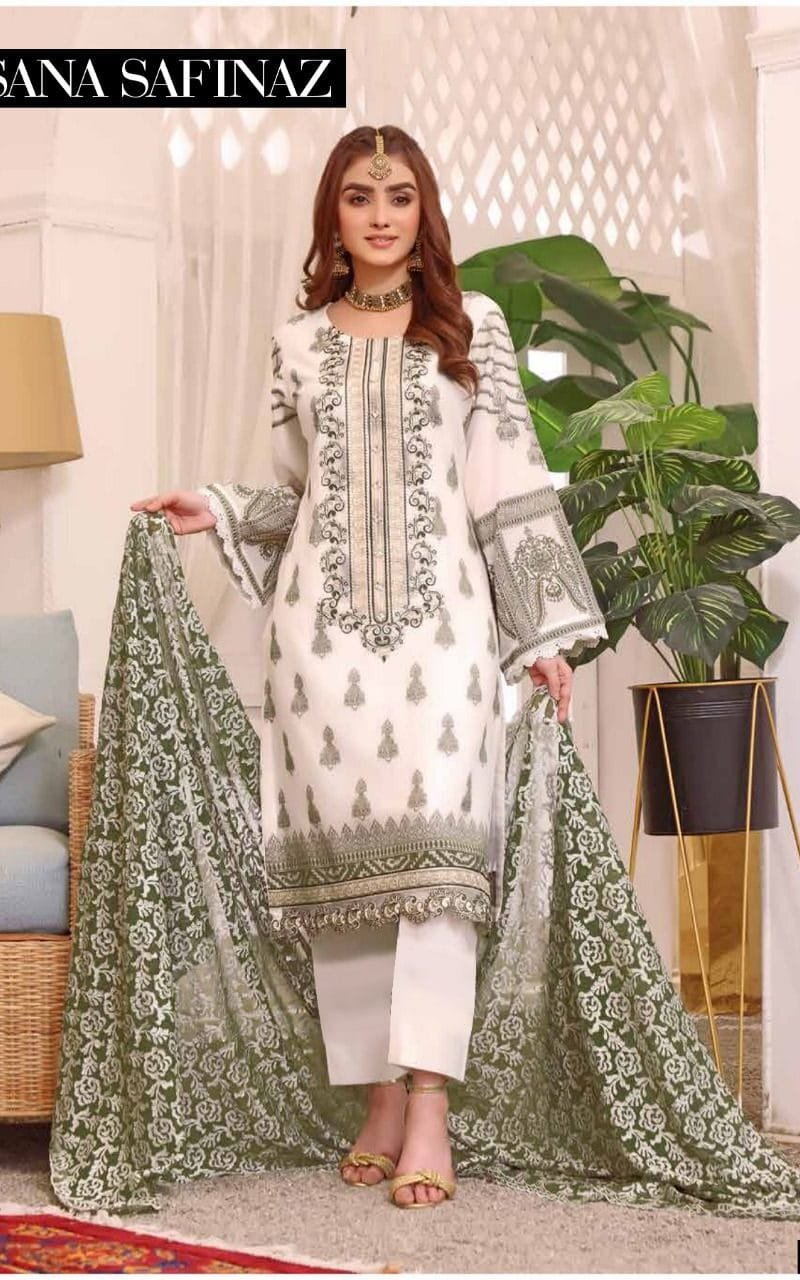 Sana Safinaz Zara Shahjahan Wholesale Cotton Dress Material