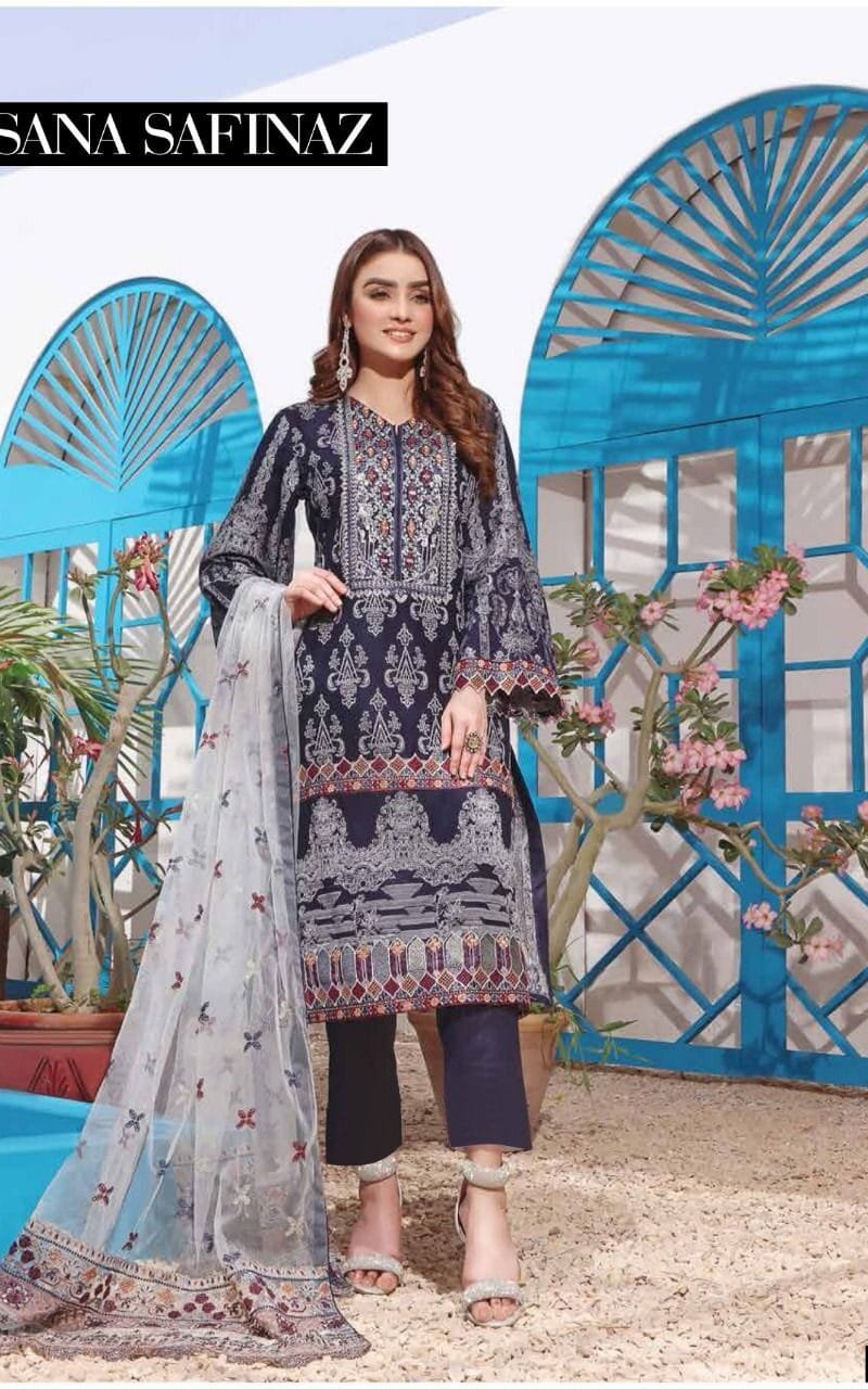 Sana Safinaz Zara Shahjahan Wholesale Cotton Dress Material