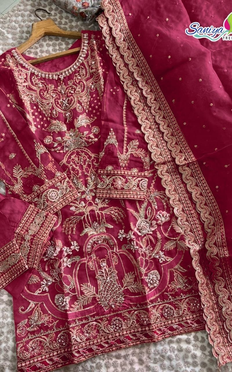 Saniya Trendz St- P-10010 Wholesale Pakistani Salwar Suits