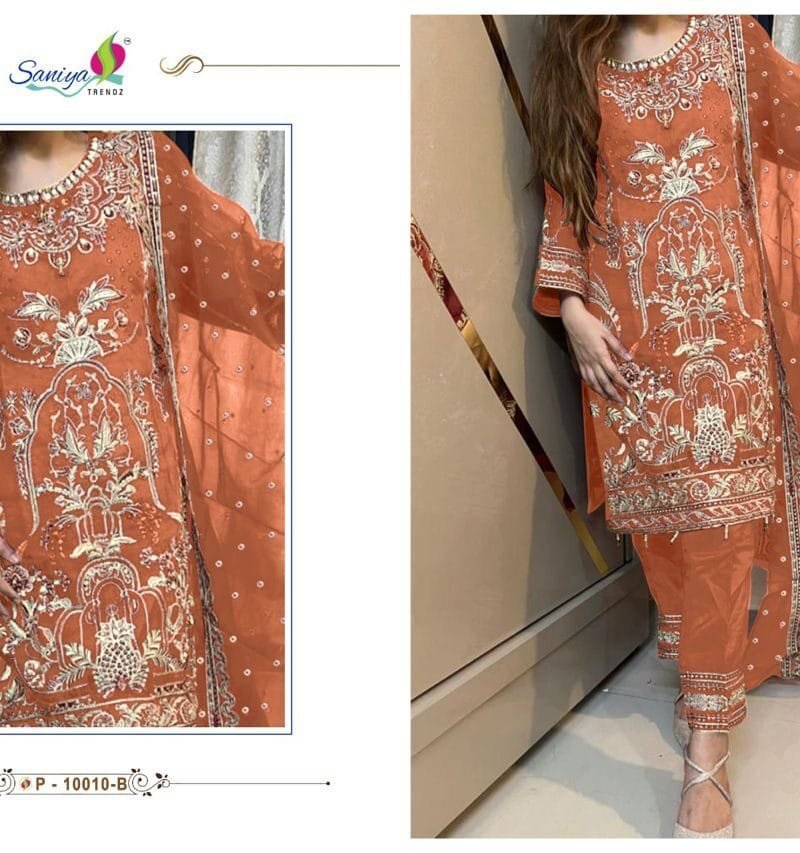 Saniya Trendz St- P-10010 Wholesale Pakistani Salwar Suits