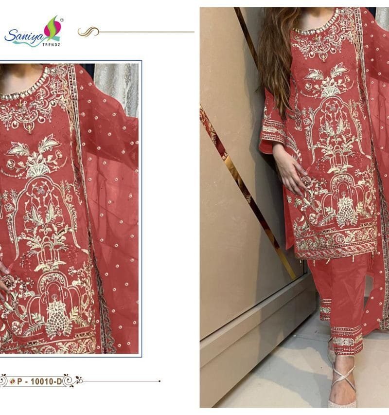 Saniya Trendz St- P-10010 Wholesale Pakistani Salwar Suits