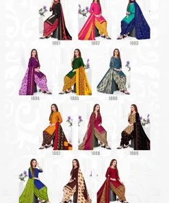 Sc Patiyala Queen Vol 1 Wholesale Cotton Dress Material