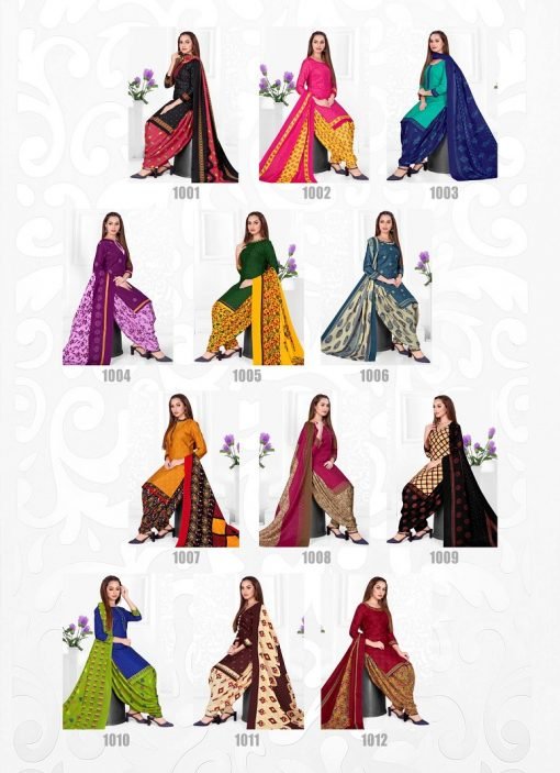 Sc Patiyala Queen Vol 1 Wholesale Cotton Dress Material