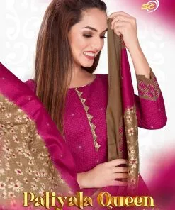 Sc Patiyala Queen Vol 1 Wholesale Cotton Dress Material