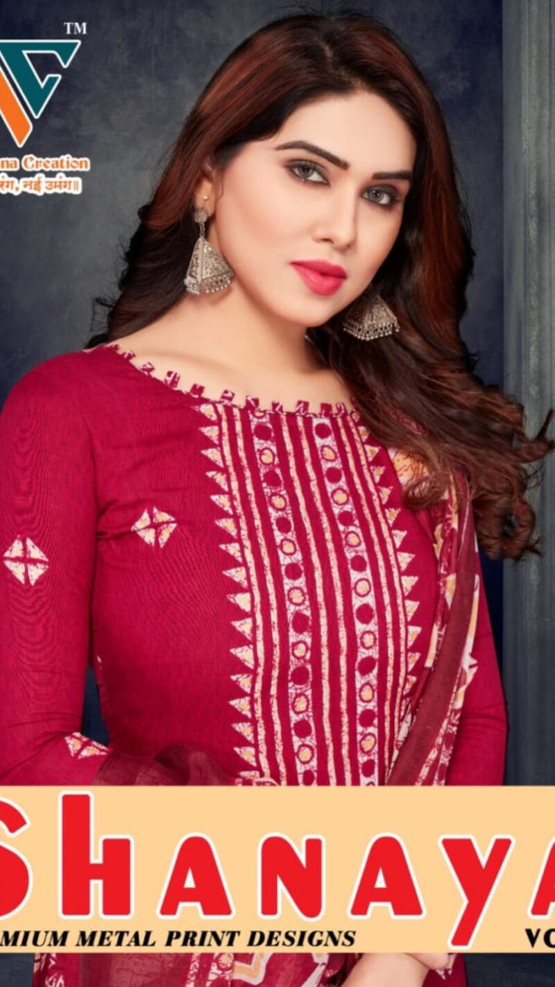Shanaya Vol 1 Vandana Creation Wholesale Cotton Dress Material
