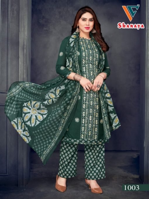 Shanaya Vol 1 Vandana Creation Wholesale Cotton Dress Material