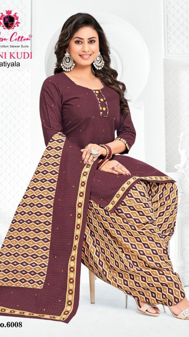 Soni Kudi Vol 6 Nafisa Cotton Wholesale Cotton Dress Material
