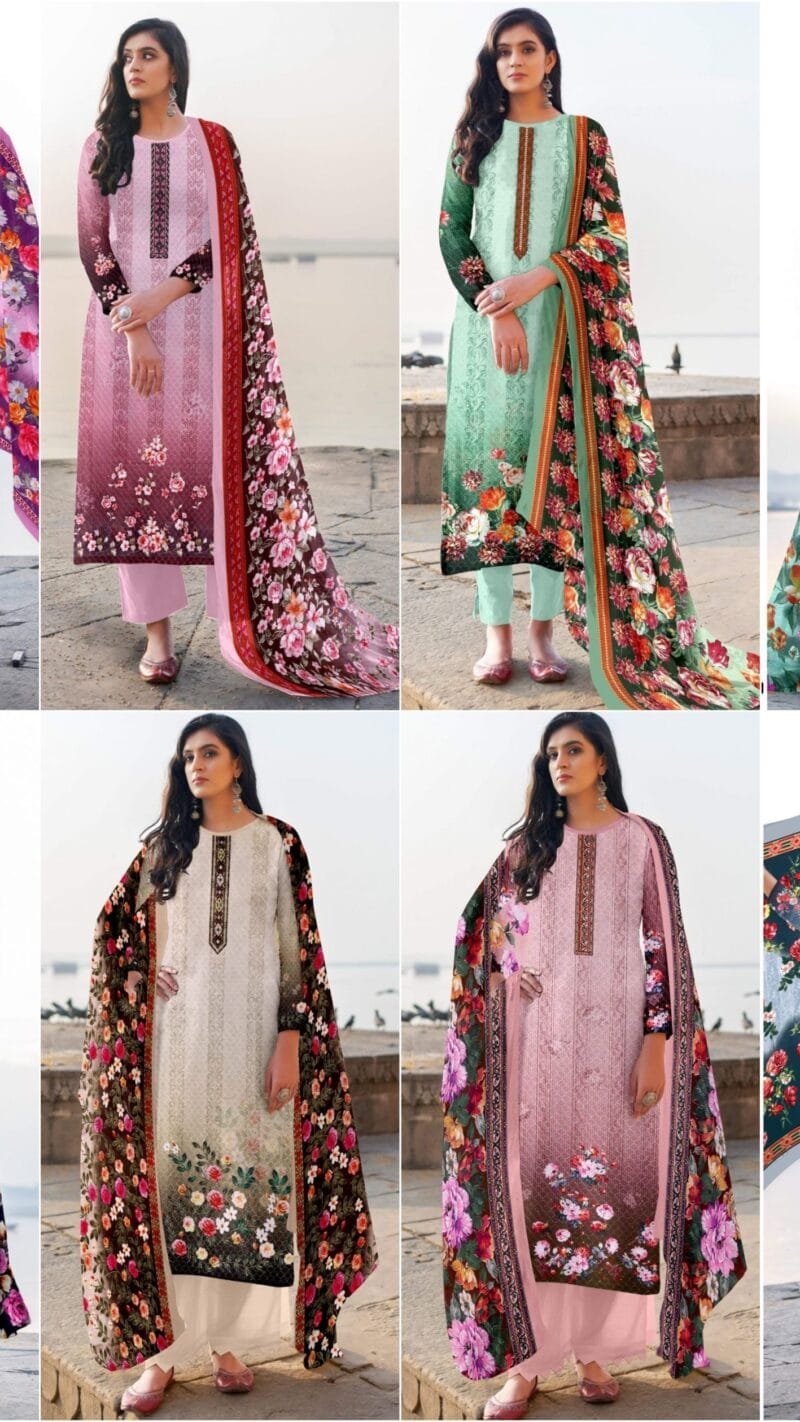 Starlight Vol 1 Wholesale Cotton Dress Material