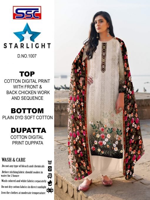 Starlight Vol 1 Wholesale Cotton Dress Material