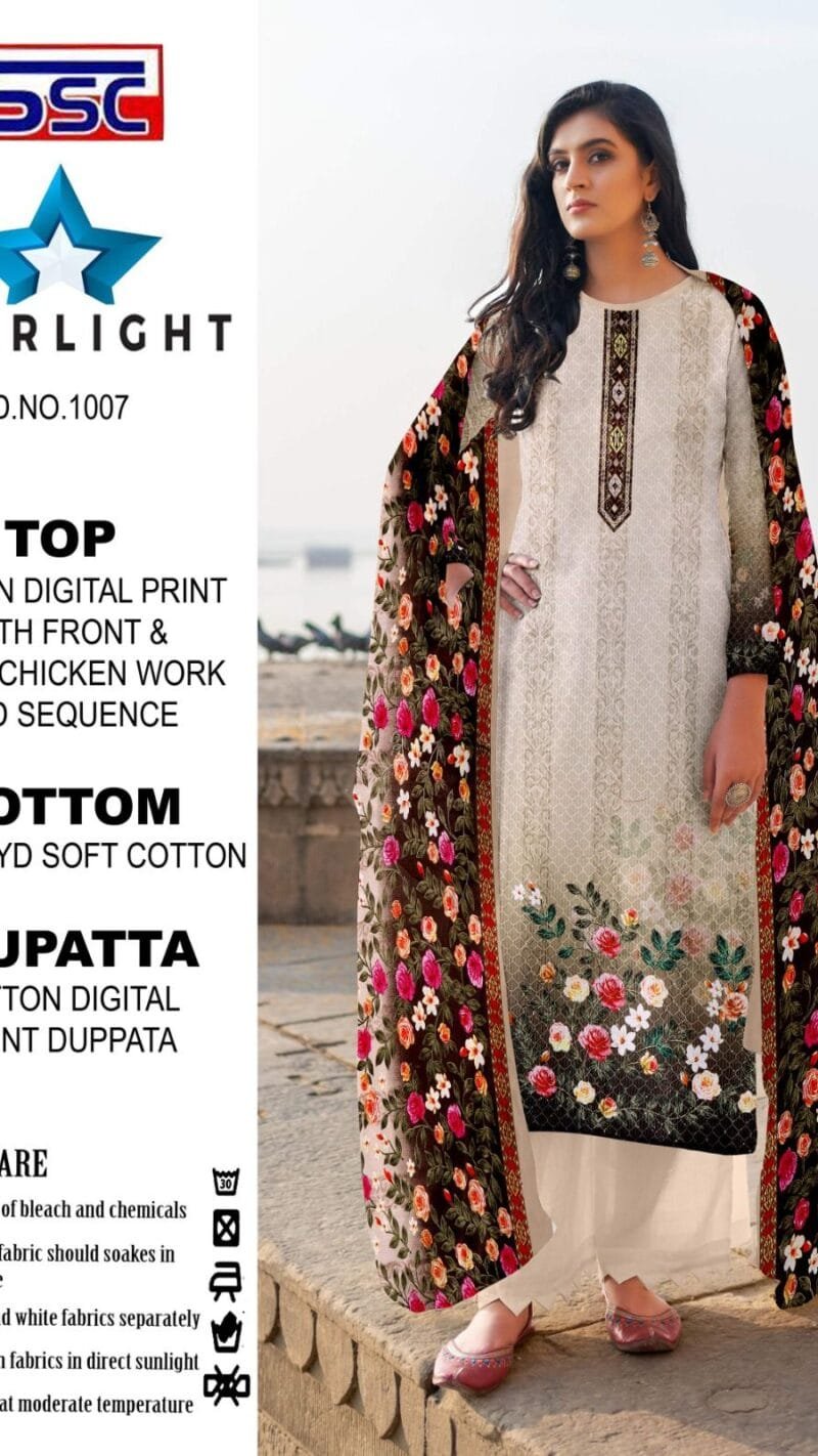 Starlight Vol 1 Wholesale Cotton Dress Material