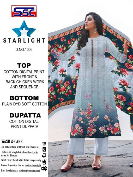 Starlight Vol 1 Wholesale Cotton Dress Material