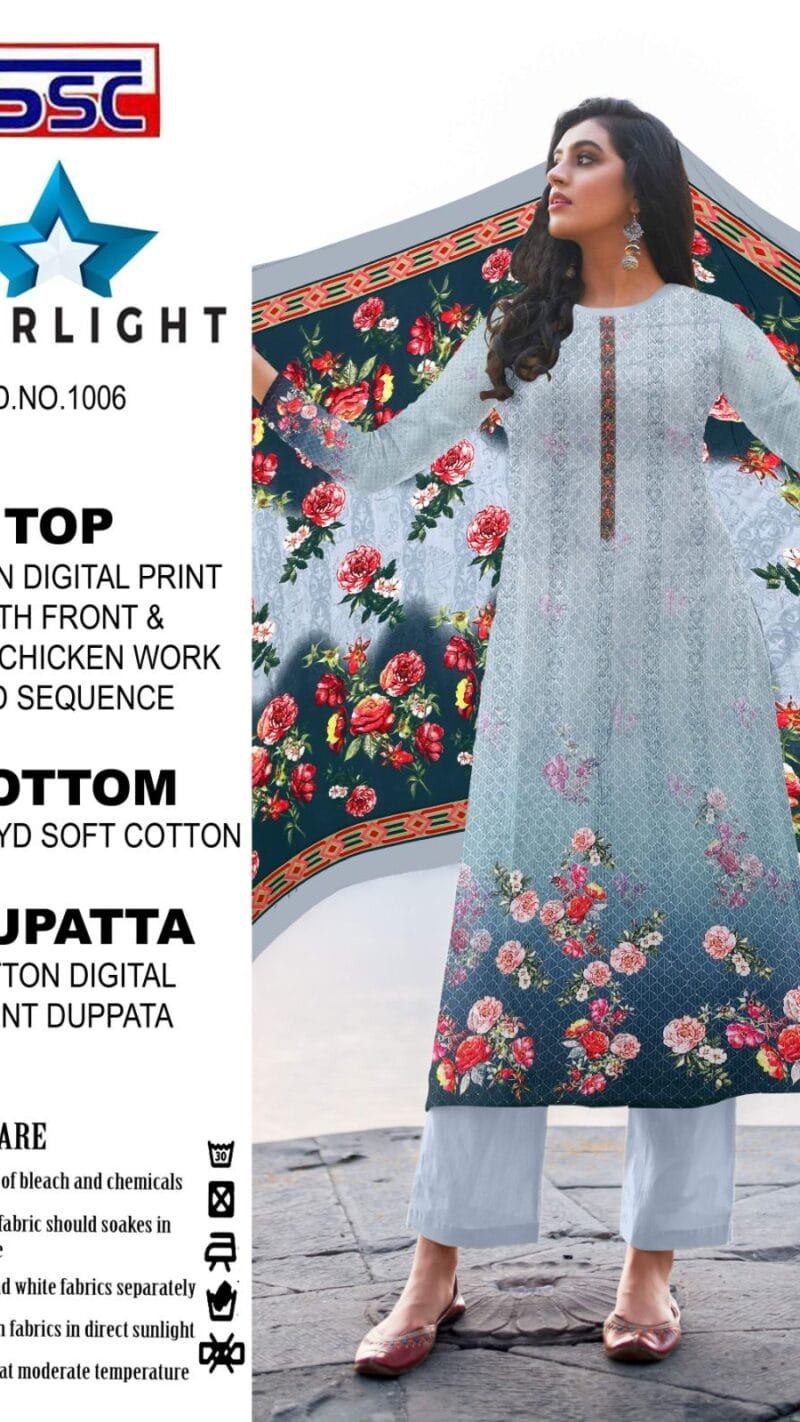Starlight Vol 1 Wholesale Cotton Dress Material
