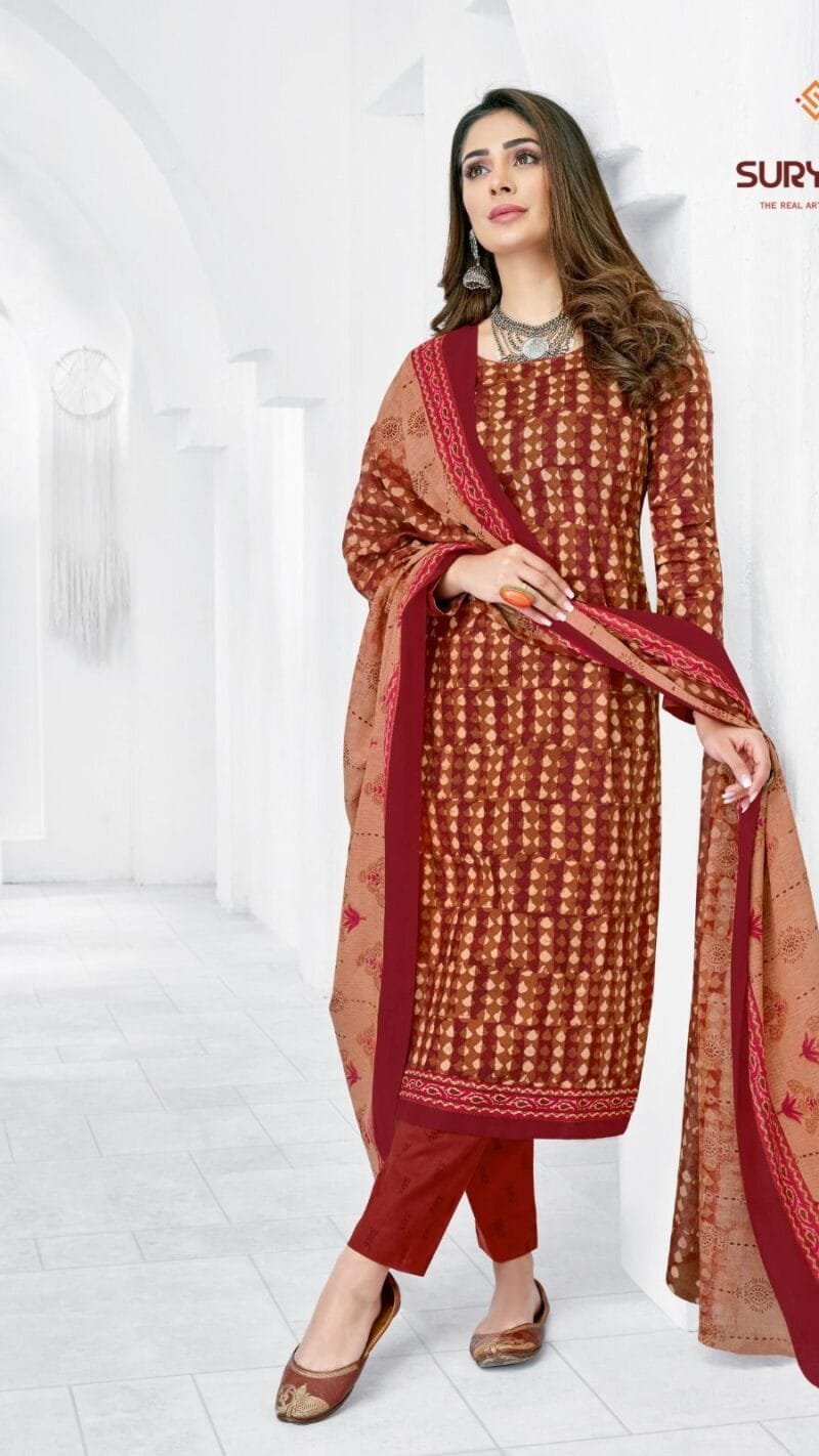 Suryajyoti Trendy Cotton Vol 55 Wholesale Cotton Dress Material