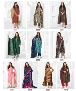Suryajyoti Trendy Cotton Vol 55 Wholesale Cotton Dress Material
