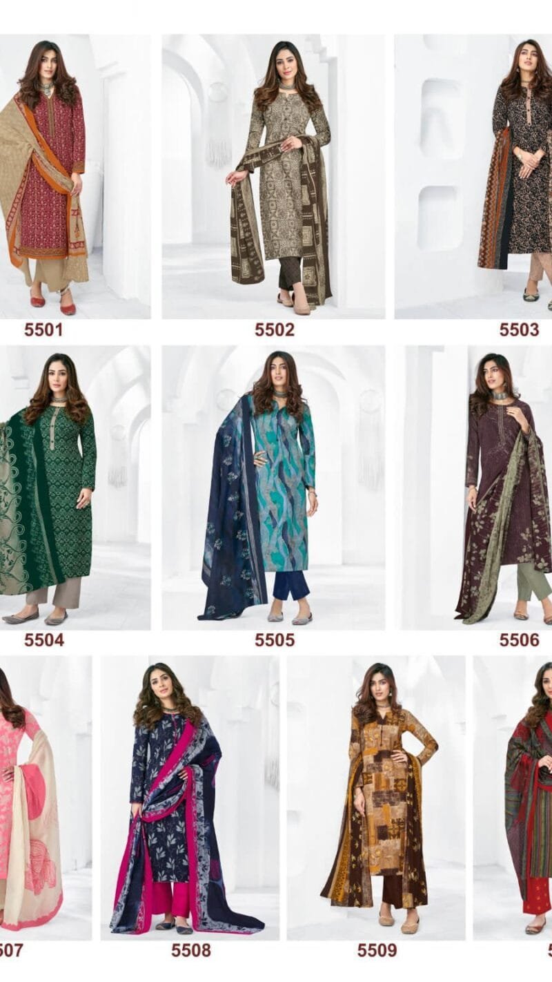 Suryajyoti Trendy Cotton Vol 55 Wholesale Cotton Dress Material