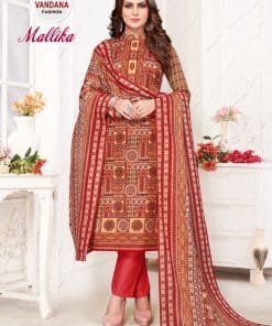 Vandana Mallika Vol 1 Wholesale Cotton Dress Material