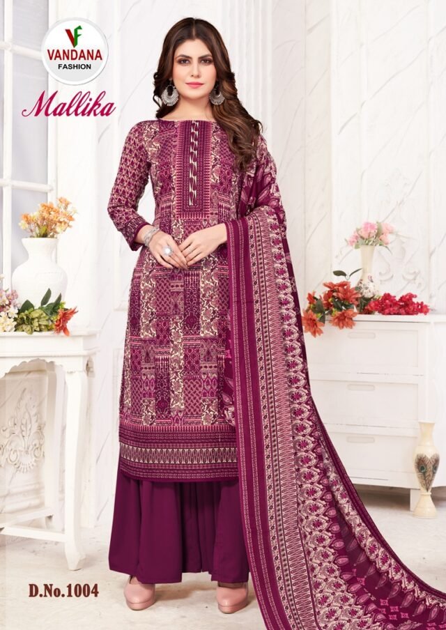 Vandana Mallika Vol 1 Wholesale Cotton Dress Material