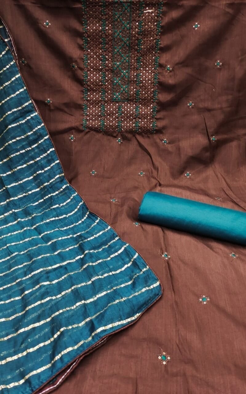 Buy Coco Silk Work Wholesale Dress Material