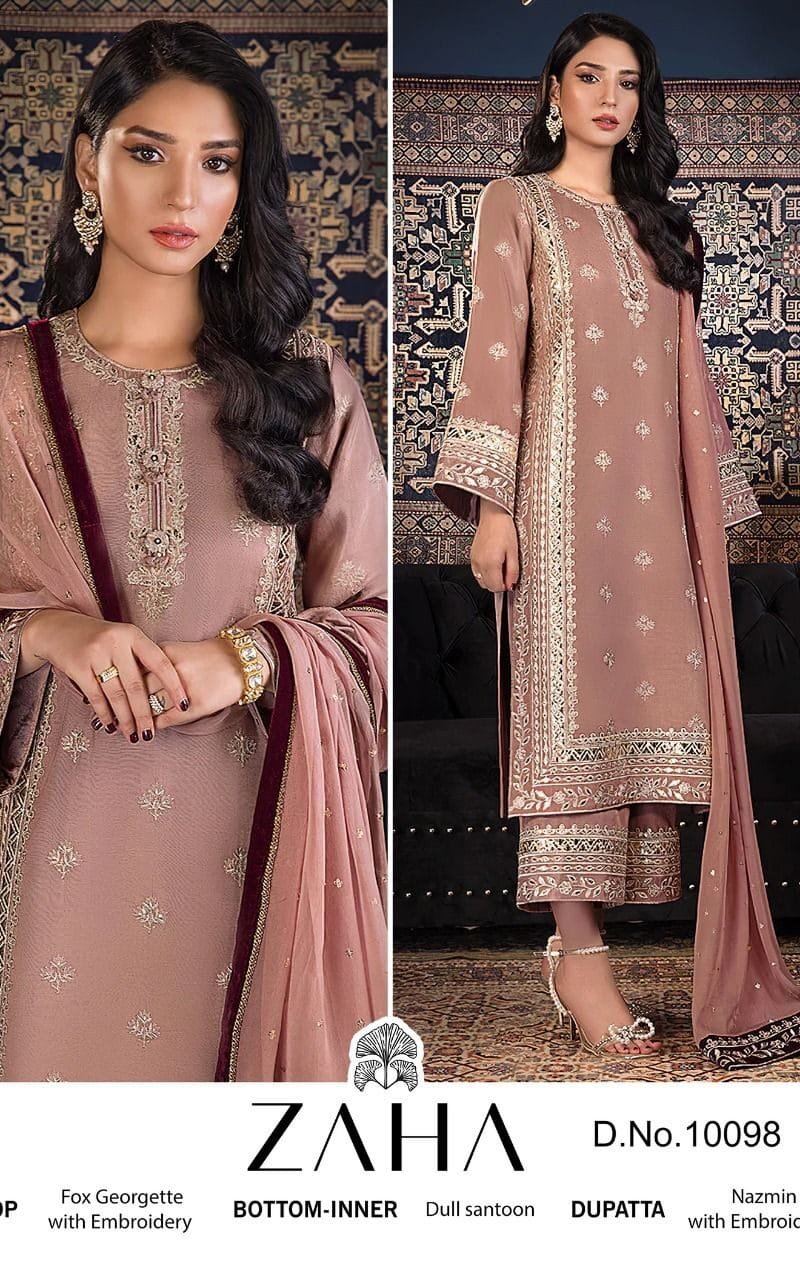 ZAHA KHUSHBU VOL 2 Wholesale Pakistani Salwar Suits