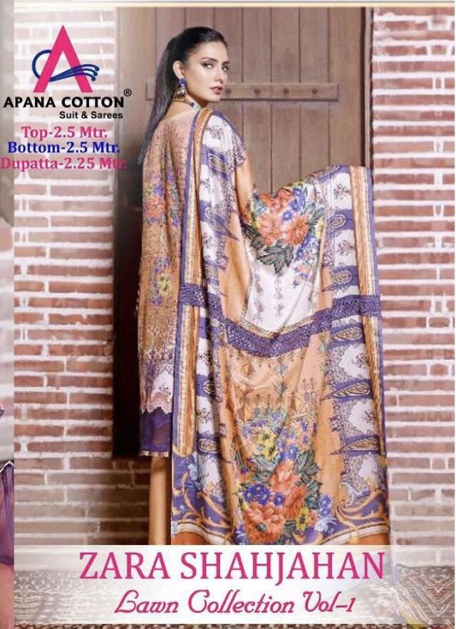 Zara Shahjaha Lawn Collection Vol 1 Wholesale Dress Material