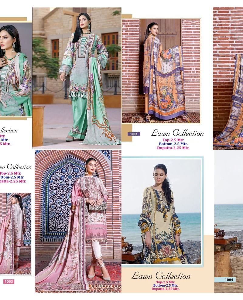 Zara Shahjaha Lawn Collection Vol 1 Wholesale Dress Material