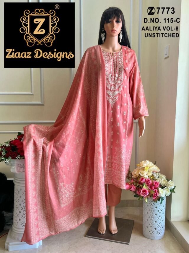 Ziaaz Aaliya Vol 8 Stitched collection Readymade Pakistani Salwar Suits