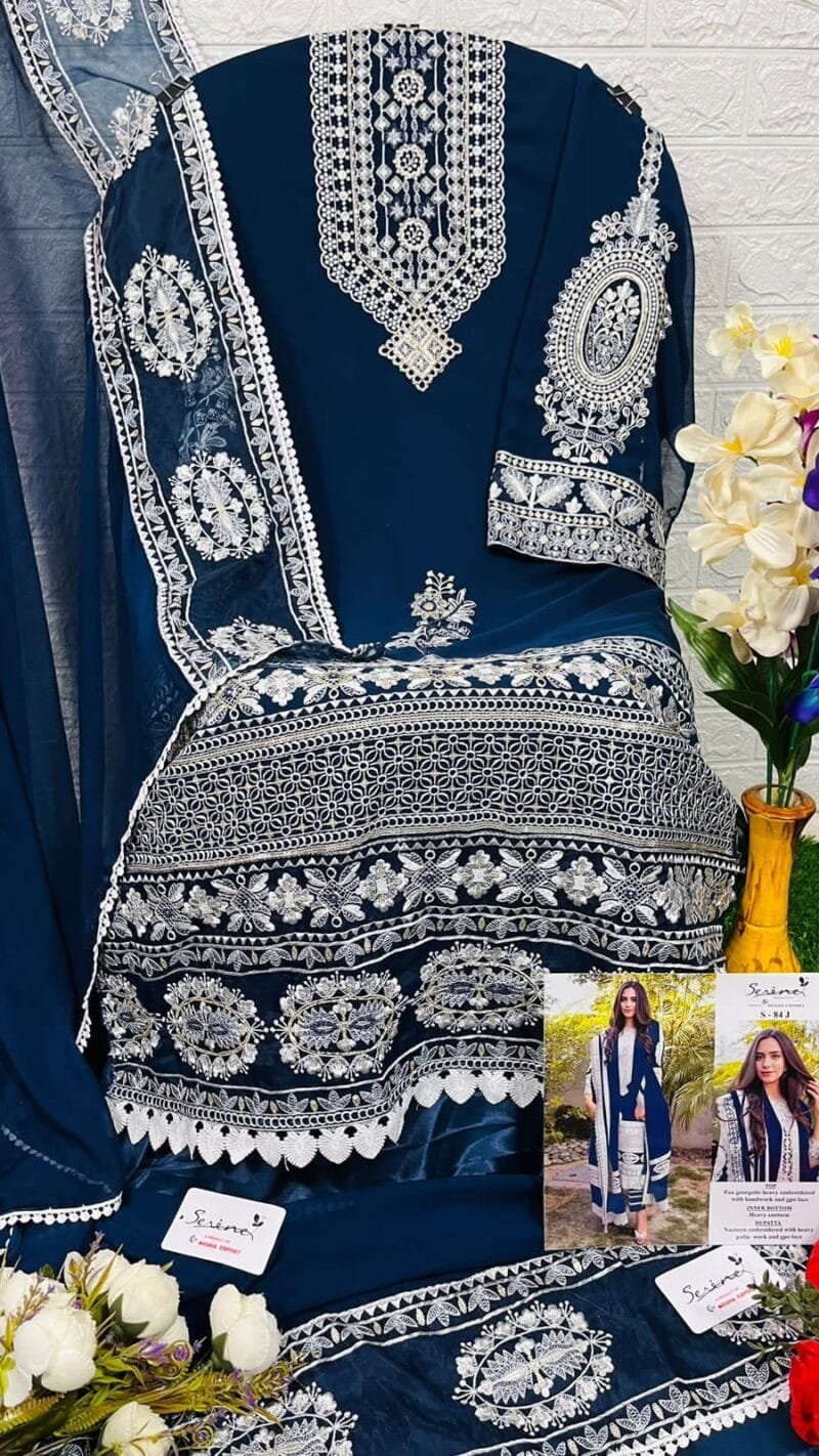 Serine D No S-84 Wholesale Pakistani Salwar Suits