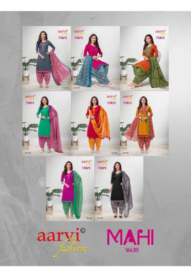 Aarvi Mahi Vol 5 Readymade Collection