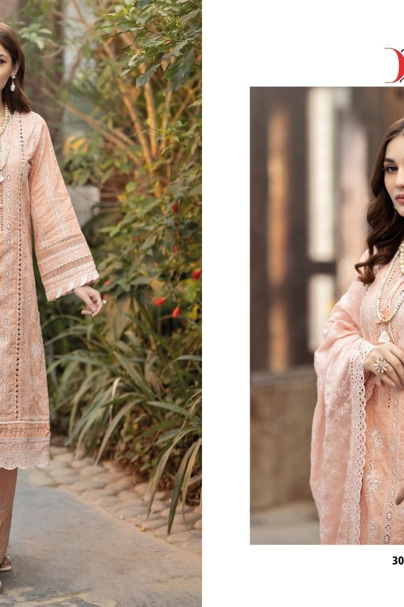 Adanlibas Chikankari Vol 23 Deepsy Pakistani Salwar Suits