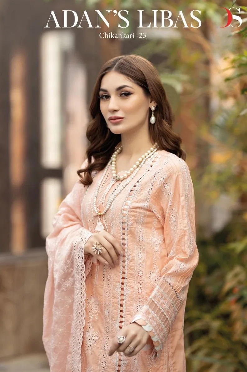 Adanlibas Chikankari Vol 23 Deepsy Pakistani Salwar Suits